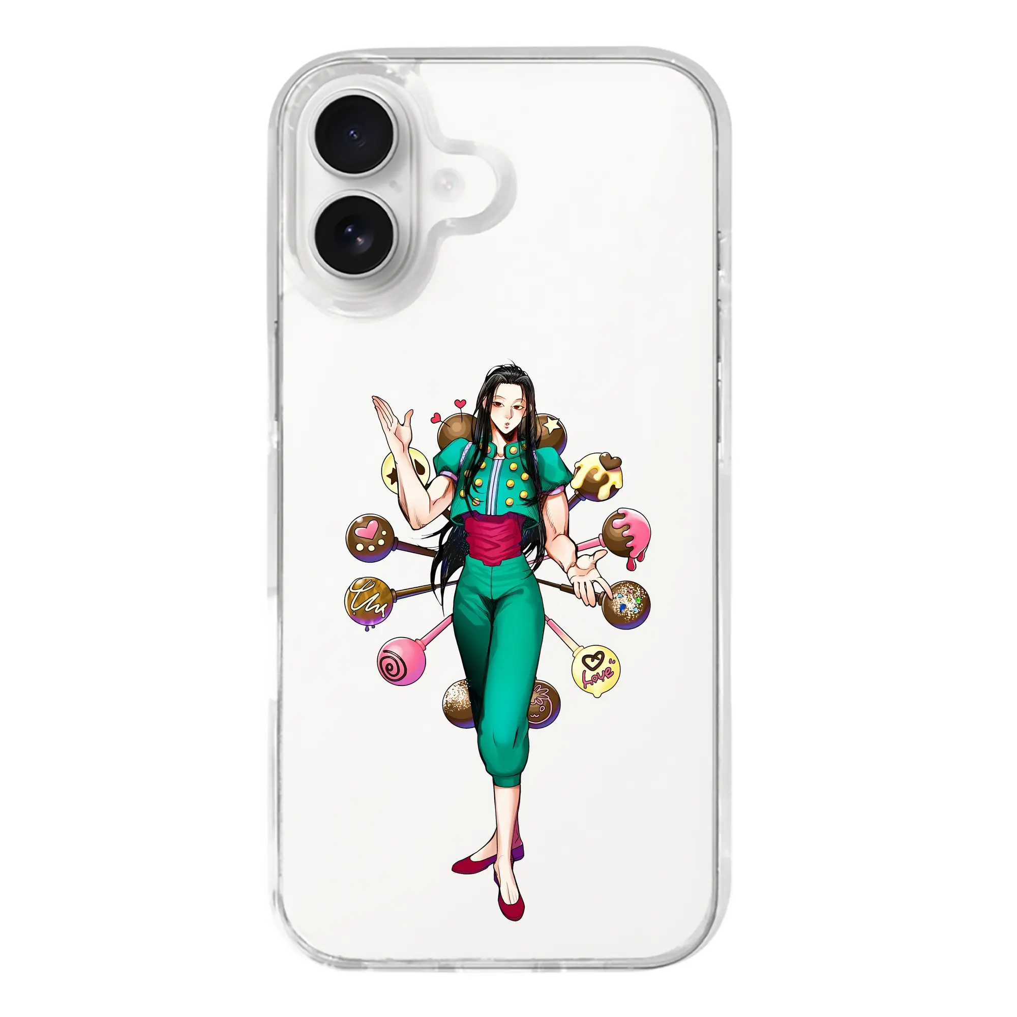 ハンター×ハンター グッズ イルミ＝ゾルディック - iPhone 17シリーズ 透明スマホケース – 薄型・耐衝撃・精密フィット保護カバー